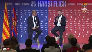 Primeras declaraciones de Hansi Flick como técnico del FC Barcelona