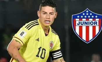 ¡Confirmada la llegada del 10 a Barranquilla! todo lo que debes saber de James y su vinculación al Junior