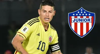 ¡Confirmada la llegada del 10 a Barranquilla! todo lo que debes saber de James y su vinculación al Junior