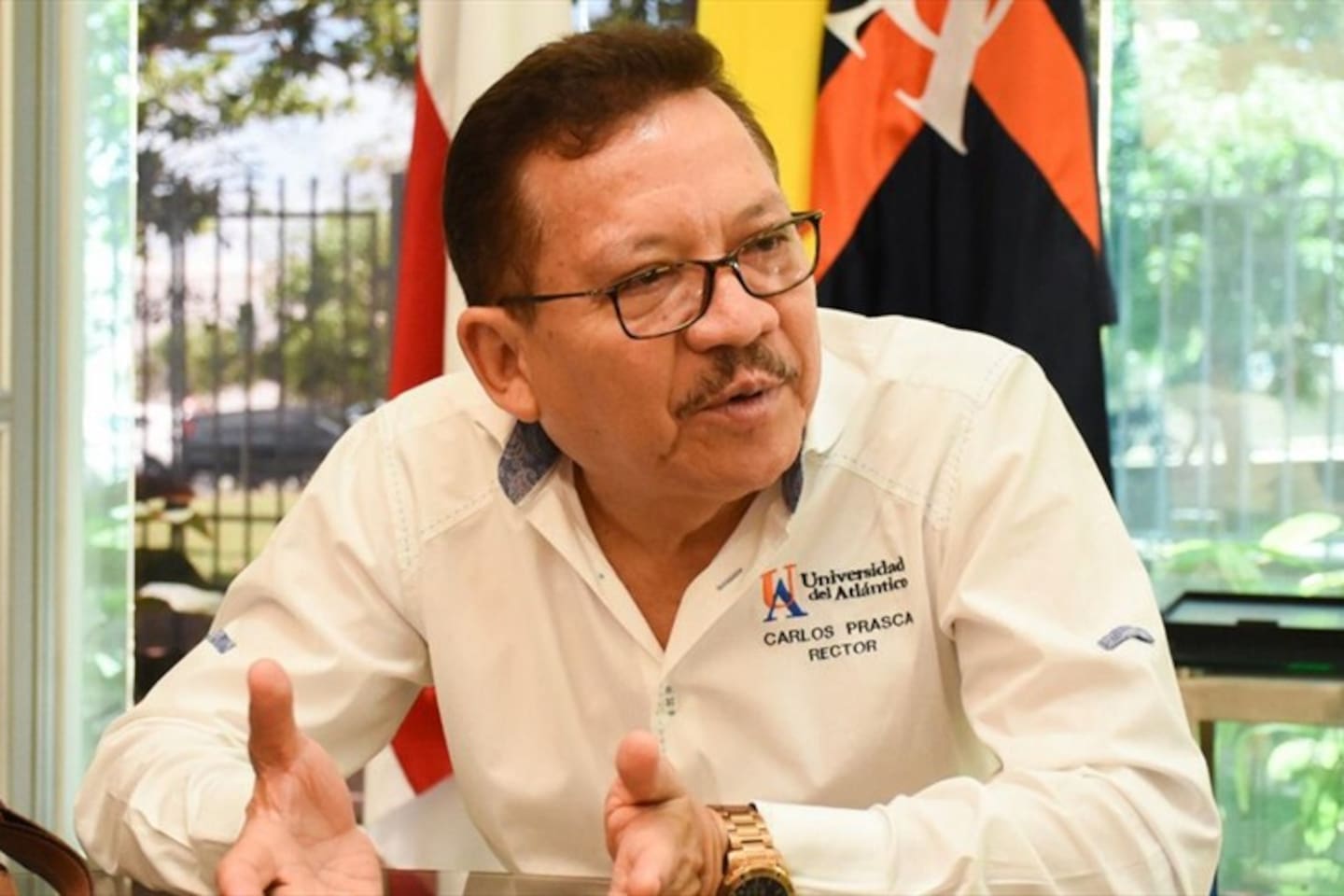 Exrector Carlos Prasca responsabiliza los cambios en los estatutos del clima de protestas en la Universidad del Atlántico