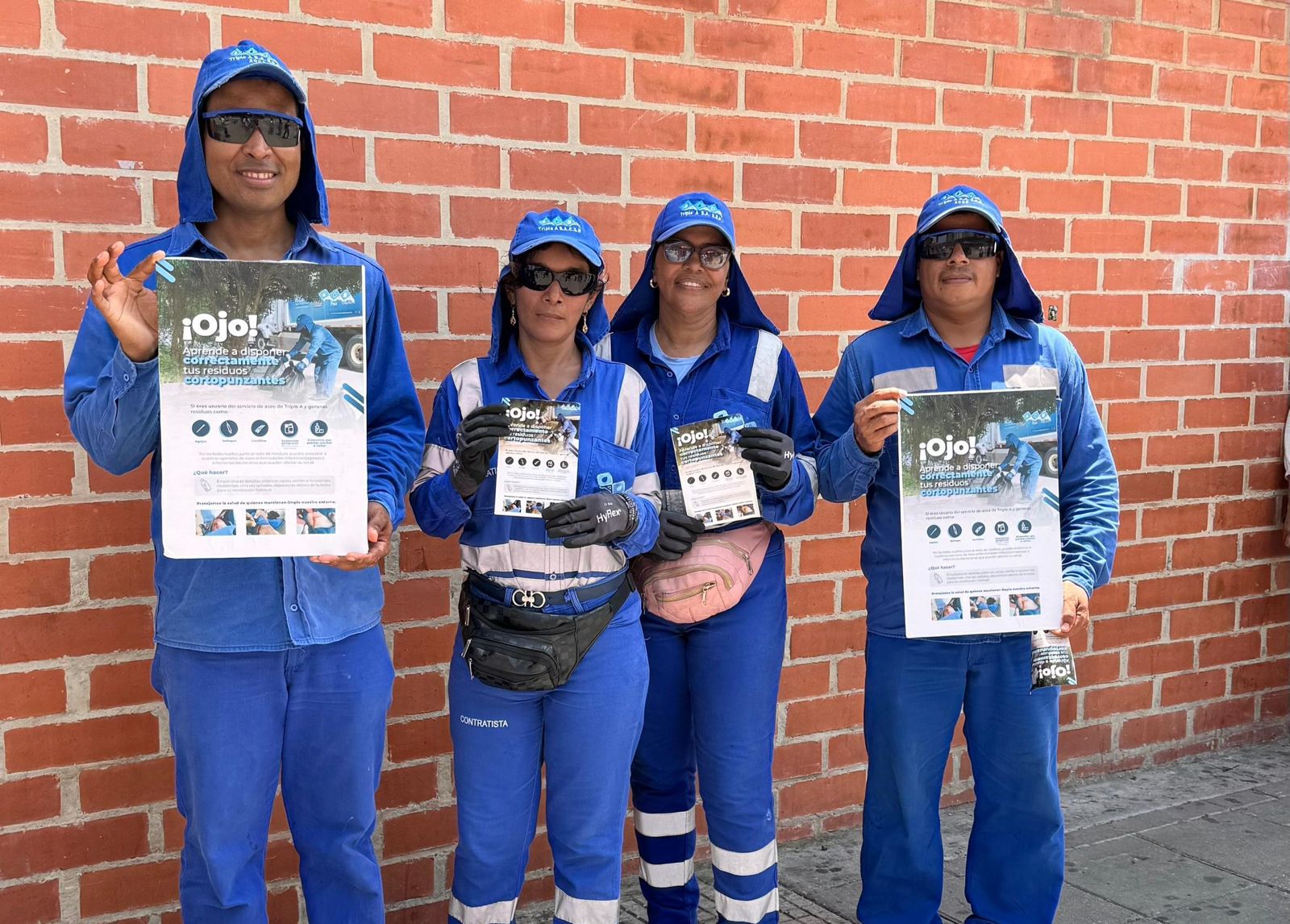 Triple A continúa con su campaña incentivando la buena disposición de residuos cortopunzantes