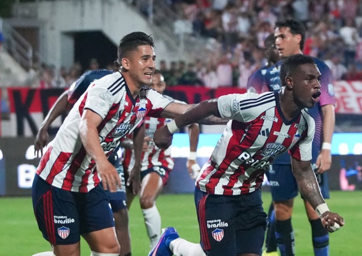 Junior gana en el último suspiro: agónico 2-1 ante Fortaleza en el Romelio Martínez