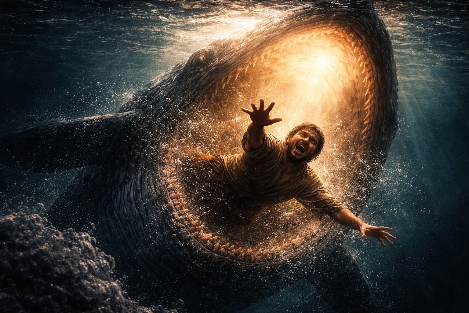 ¿Necesitas que te trague un pez?