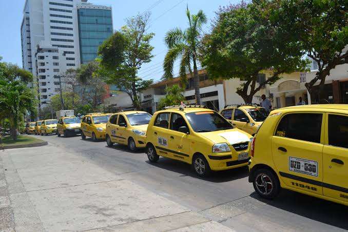 El mal momento de los taxistas en Barranquilla