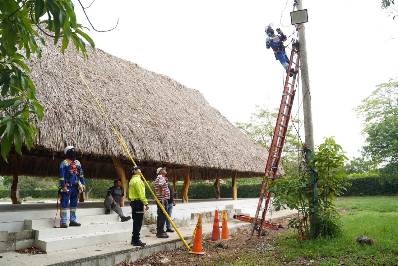 En allanamiento de autoridades detectaron finca piscícola con hurto de energía en Polonuevo