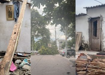 Subsecretario de atención al desastre pide revisar techos y árboles ante fuertes ráfagas de viento en el Atlántico