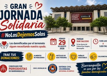 Periodistas de Barranquilla se unen para convocar a la Gran Jornada Solidaria #NoLosDejemosSolos
