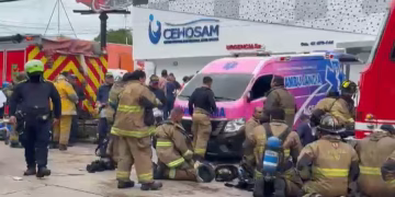 Incendio en la Clínica Cehosam obligó a evacuar a 256 personas en Barranquilla