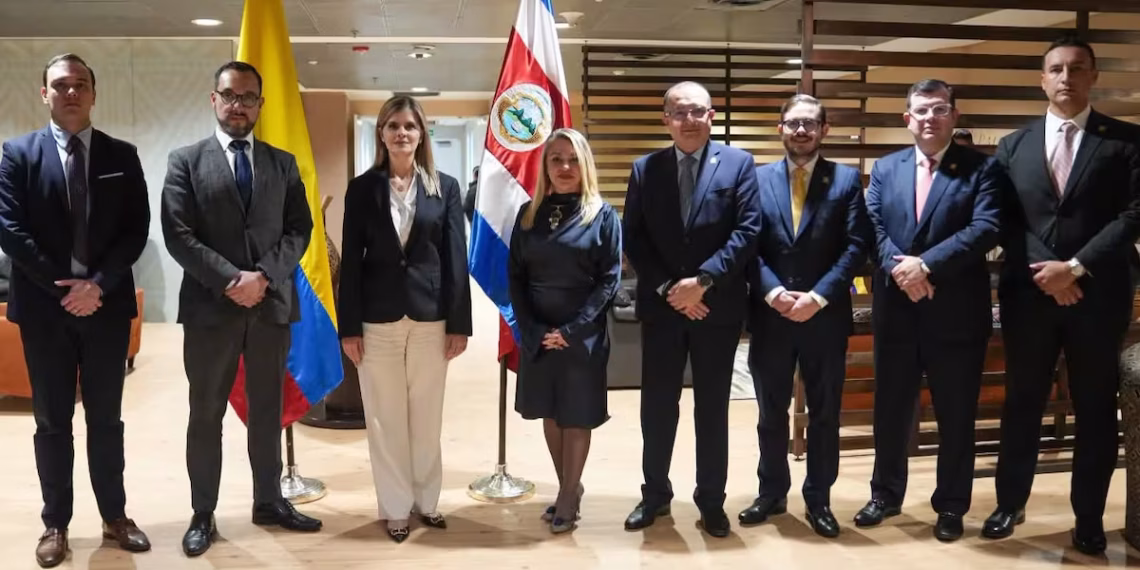Colombia y Costa Rica estrechan cooperación para enfrentar el crimen organizado transnacional