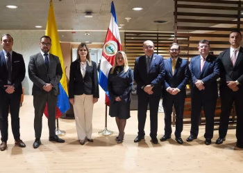 Colombia y Costa Rica estrechan cooperación para enfrentar el crimen organizado transnacional