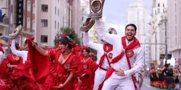 Barranquilla se tomó la Gran Vía de Madrid para invitar a turistas a que vengan a la ciudad y vivan el Carnaval