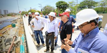 Gobernación intensifica seguimiento a las obras de la Gran Vía tras afectaciones por lluvias